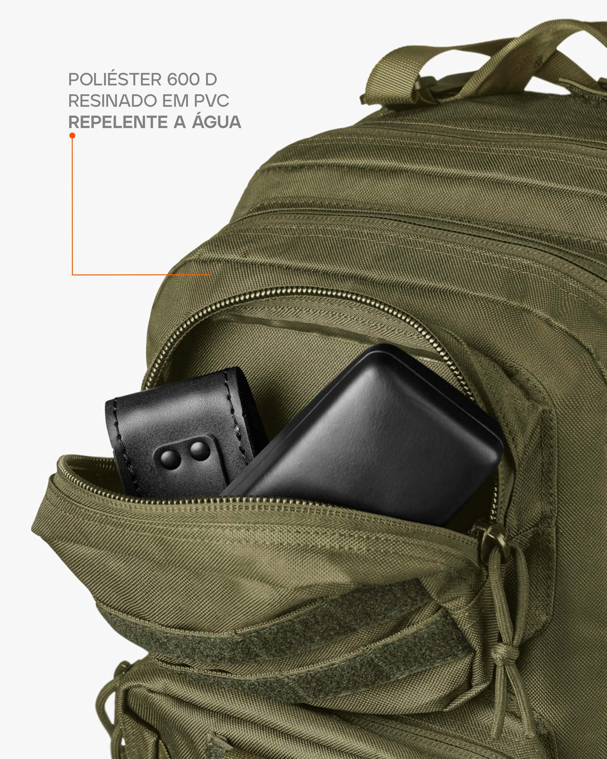 Mochila Assault Urban 35L - Verde Oliva
