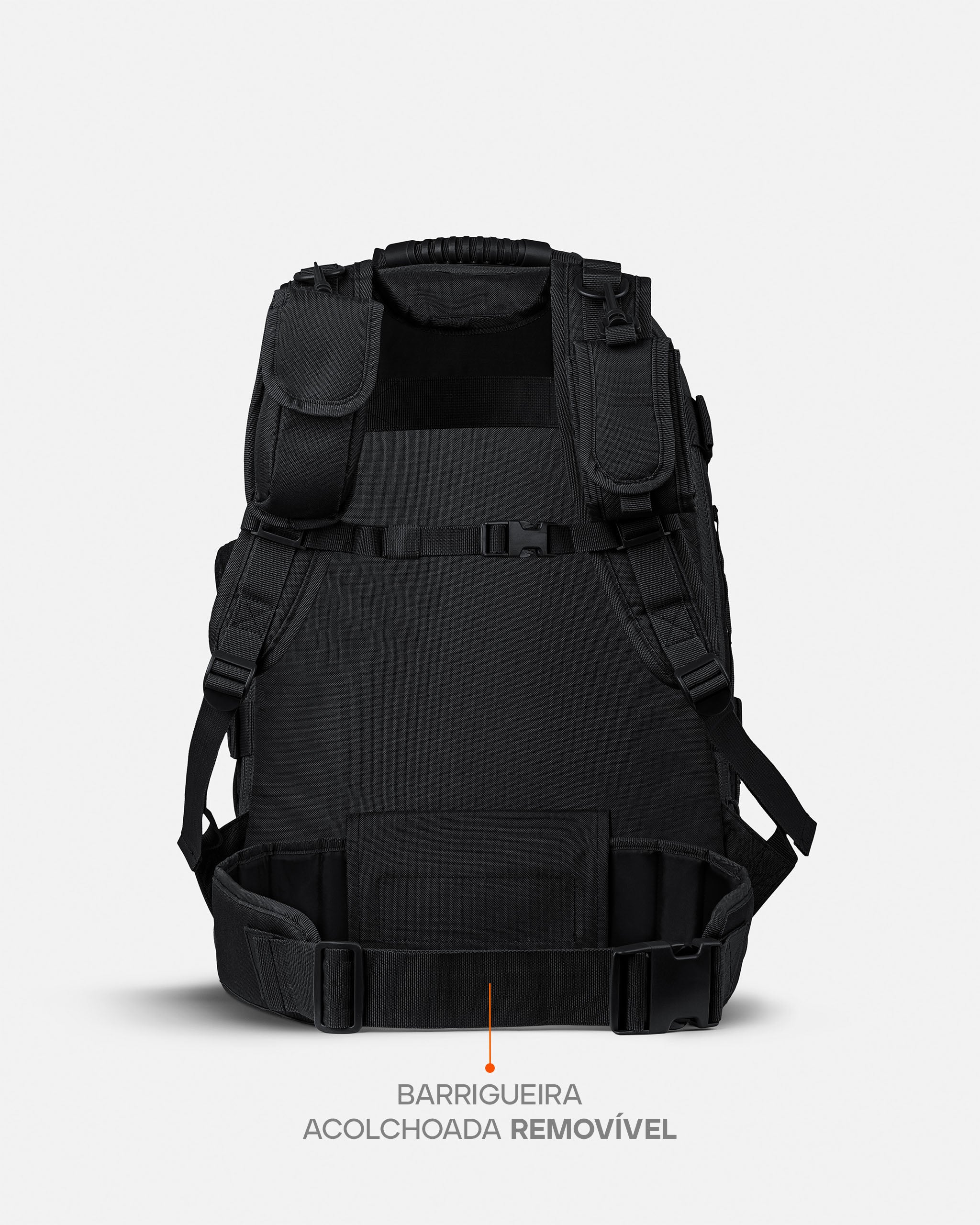Mochila Duster 2.0 35L - Preta