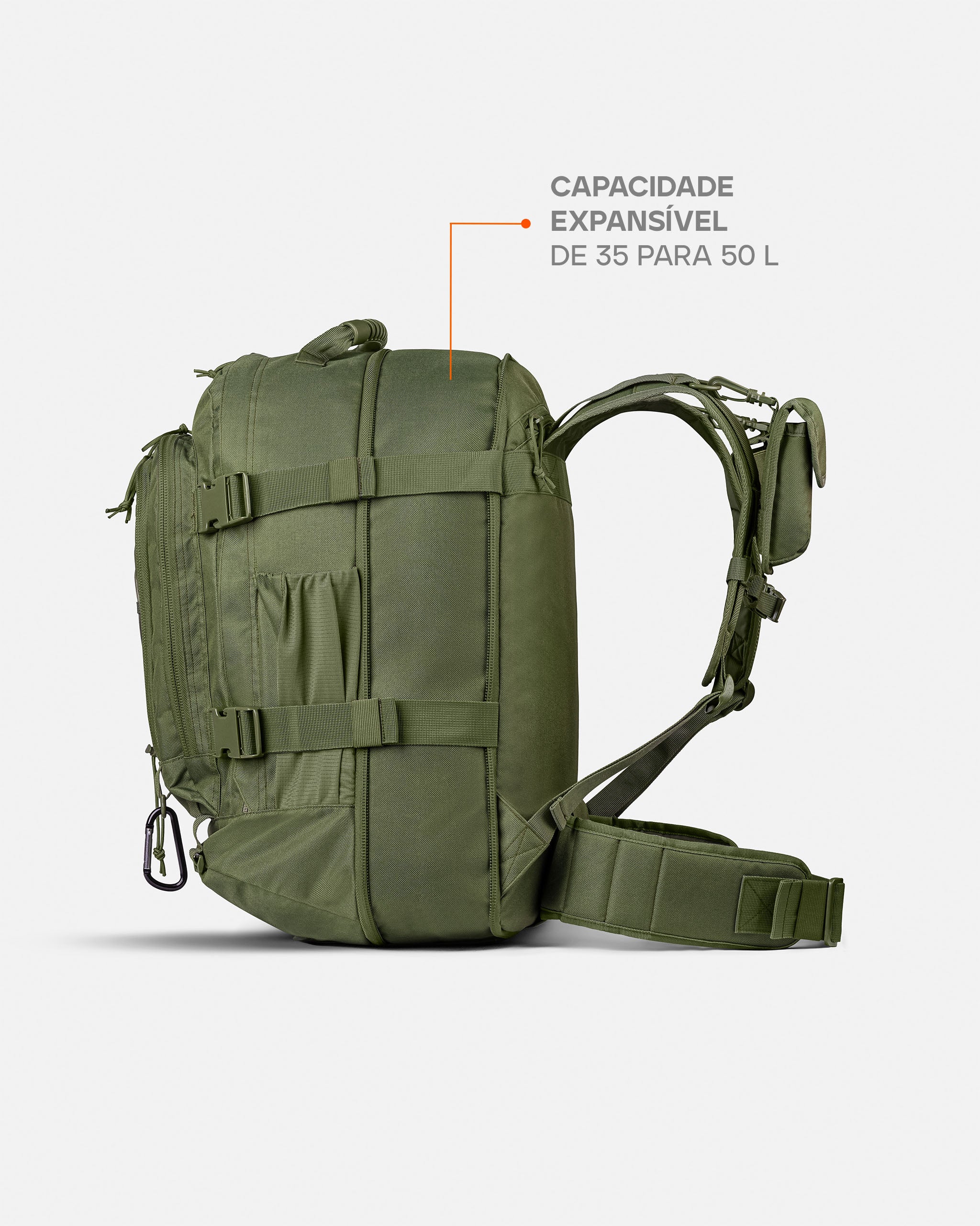 Mochila Duster 2.0 35L - Verde