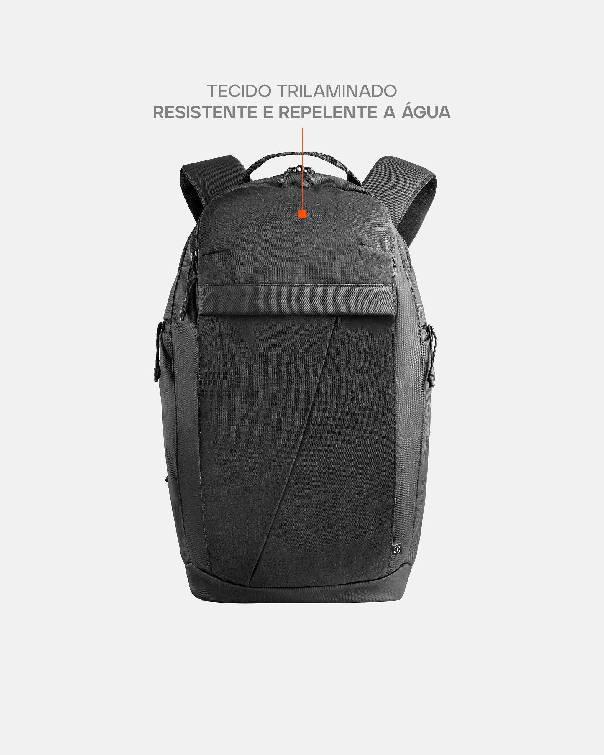Mochila Vault Grayman - Preta - INVICTUS