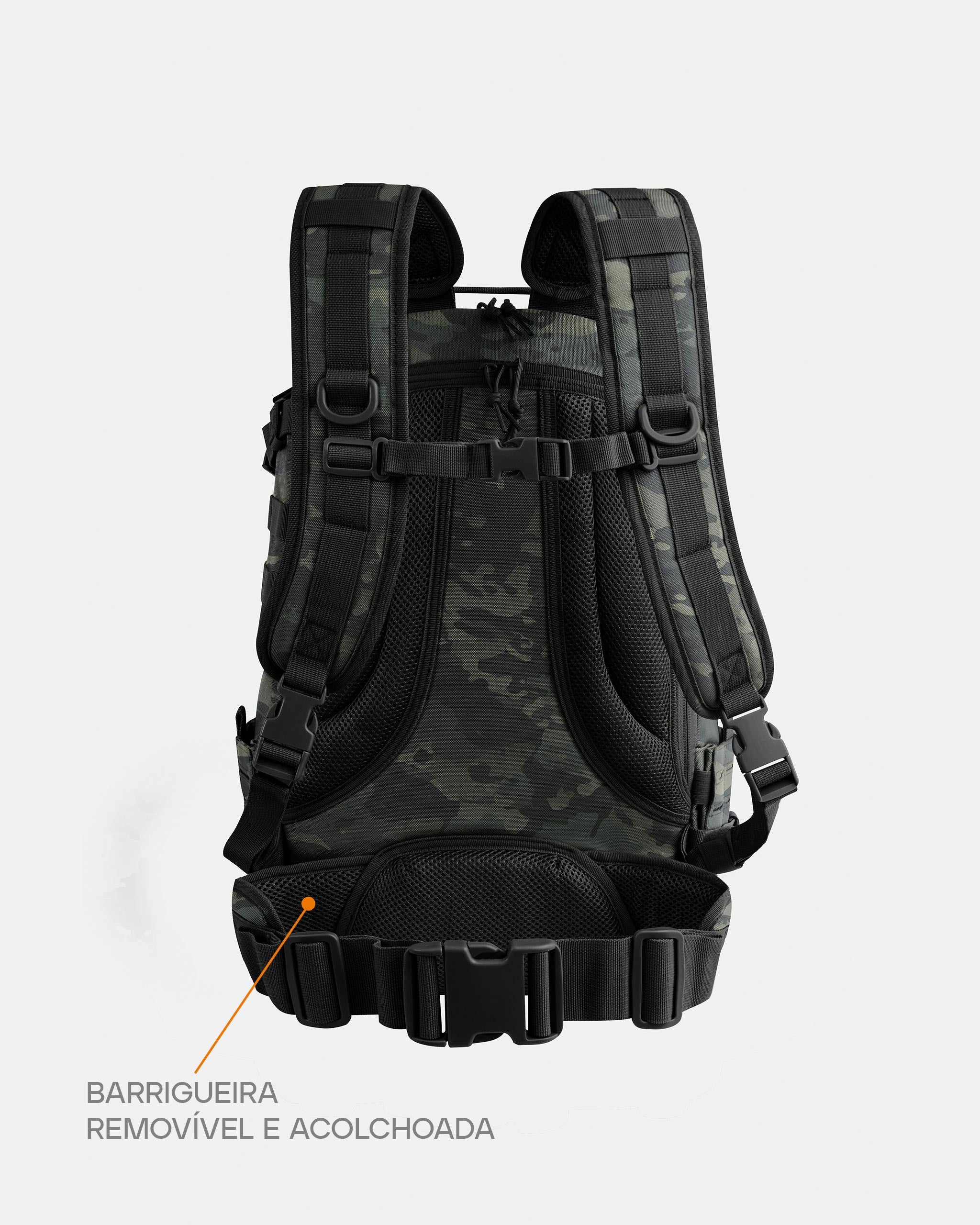 Mochila Mission 2.0 - Warskin Black