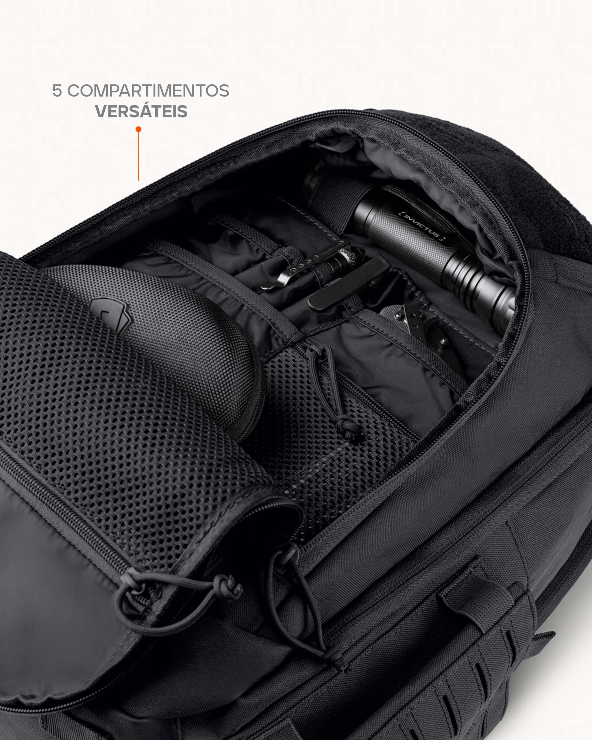 Mochila Seal 2.0 40L - Preta