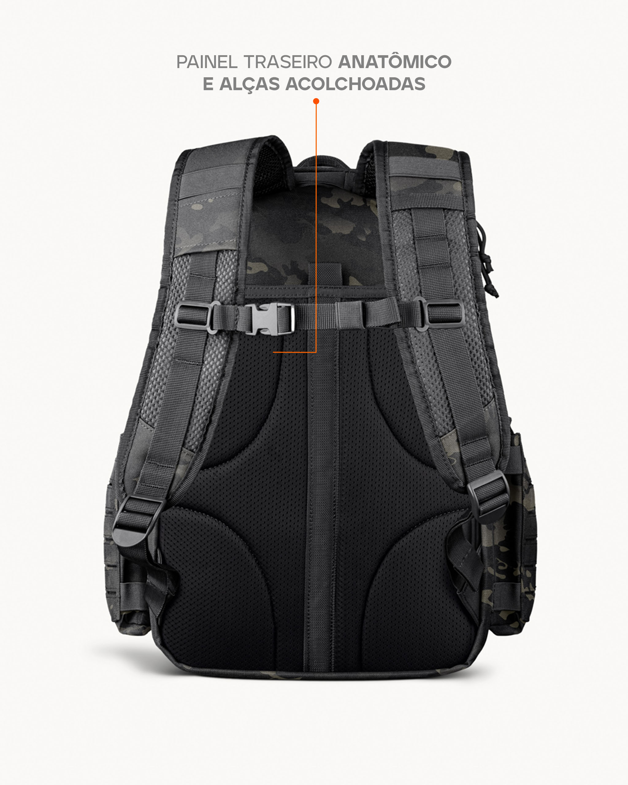 Mochila Seal 2.0 40L - Warskin Black
