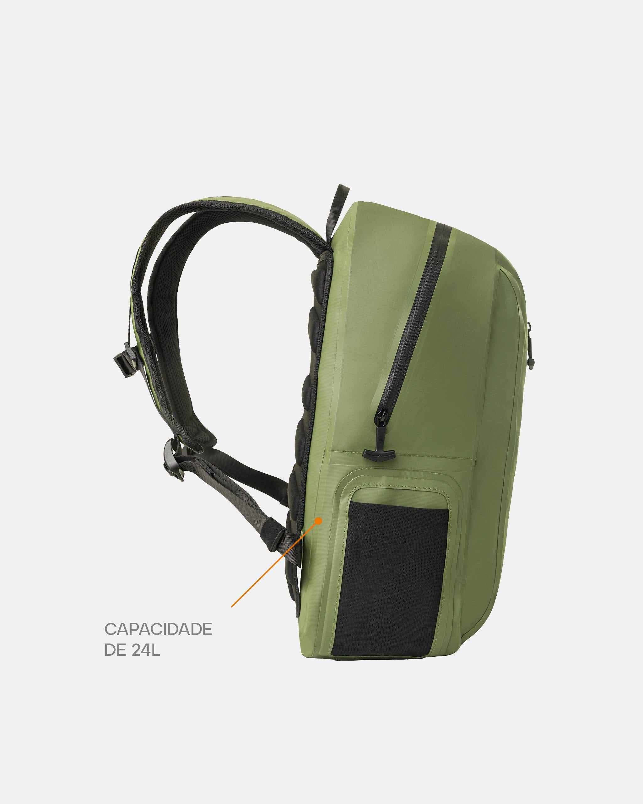 Mochila Impermeável Torrent 24L - Verde