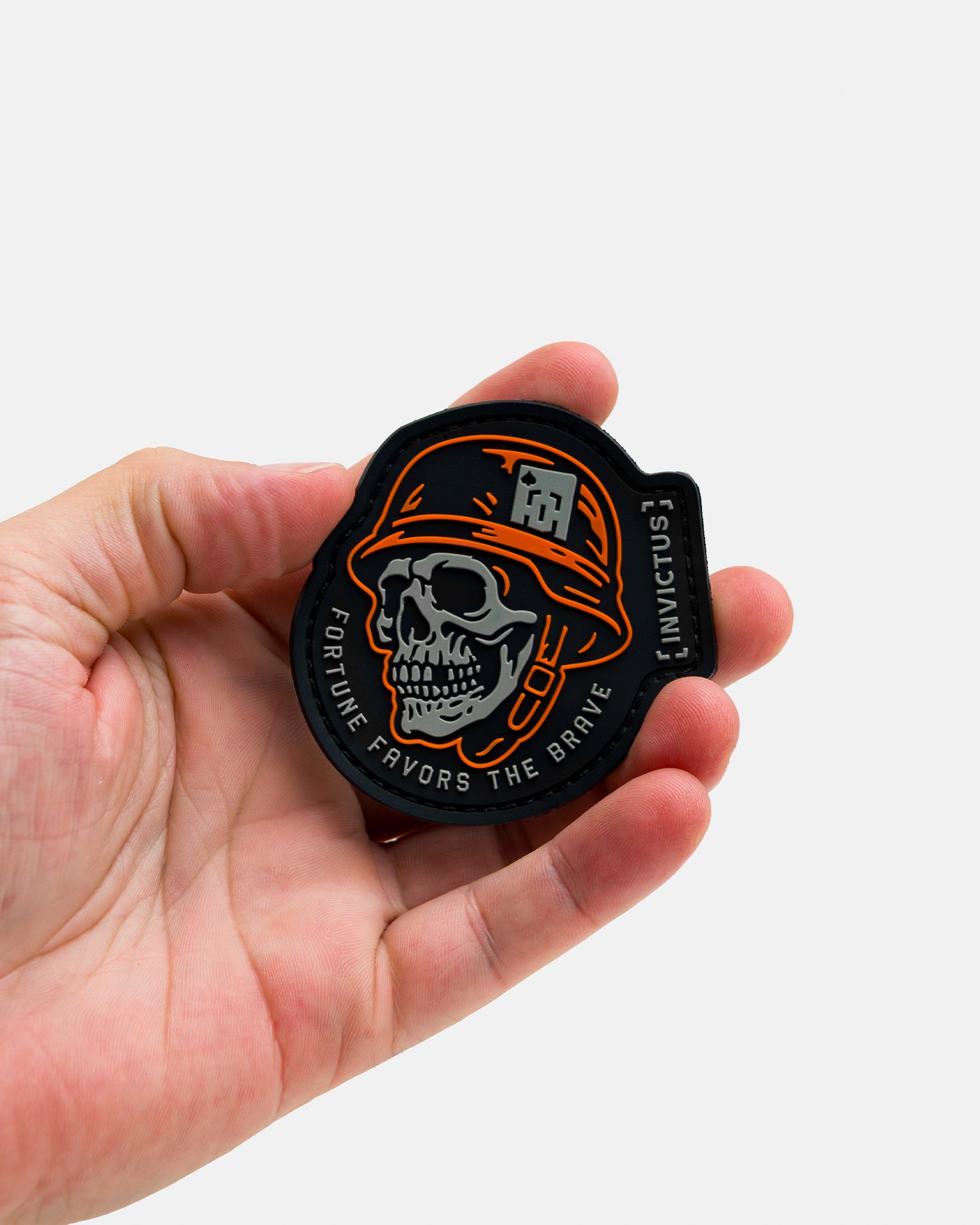 Patch Veteran Skull – 10 Years of Bravery - INVICTUS