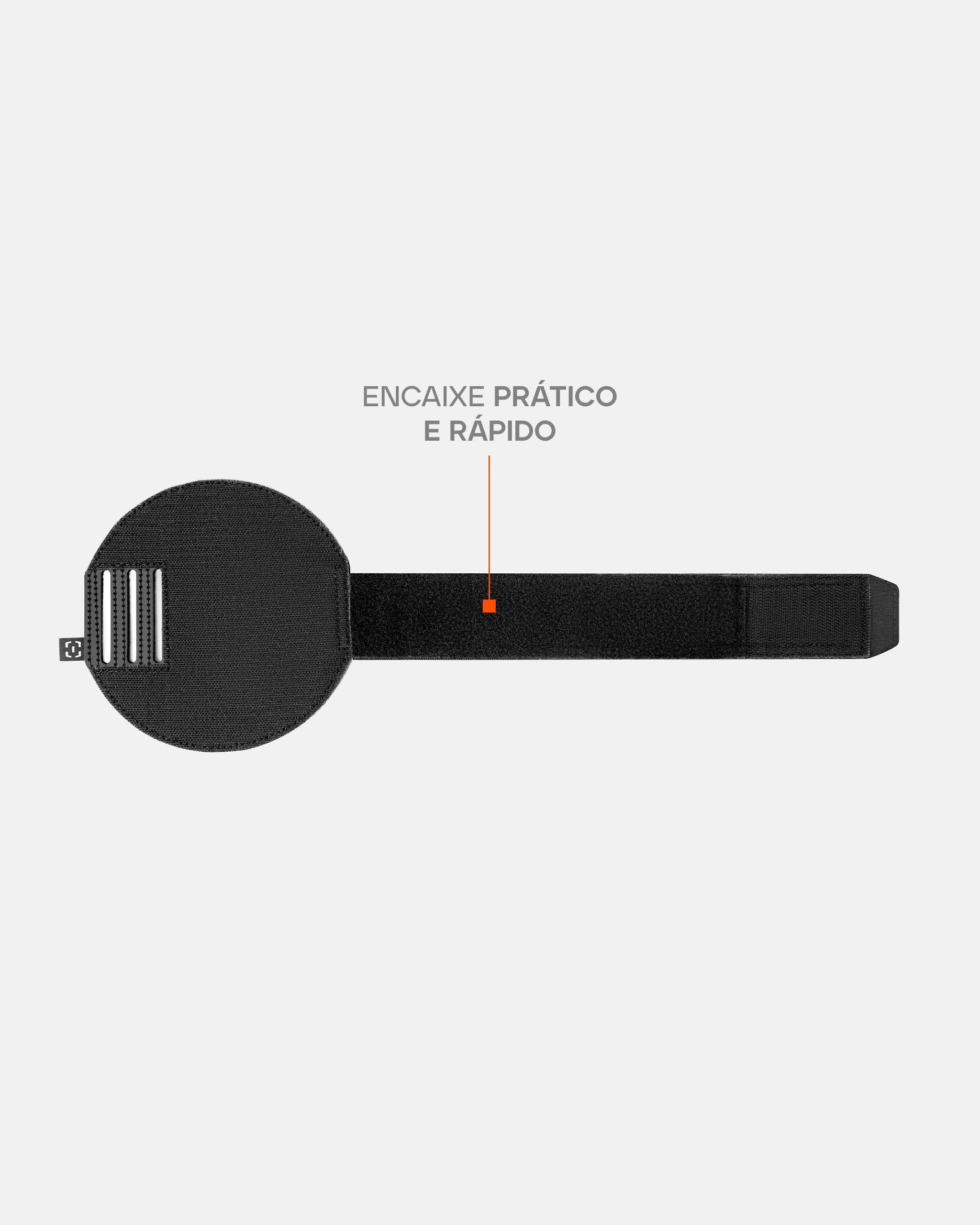 Porta-Coldre Velado Grayman - Preto