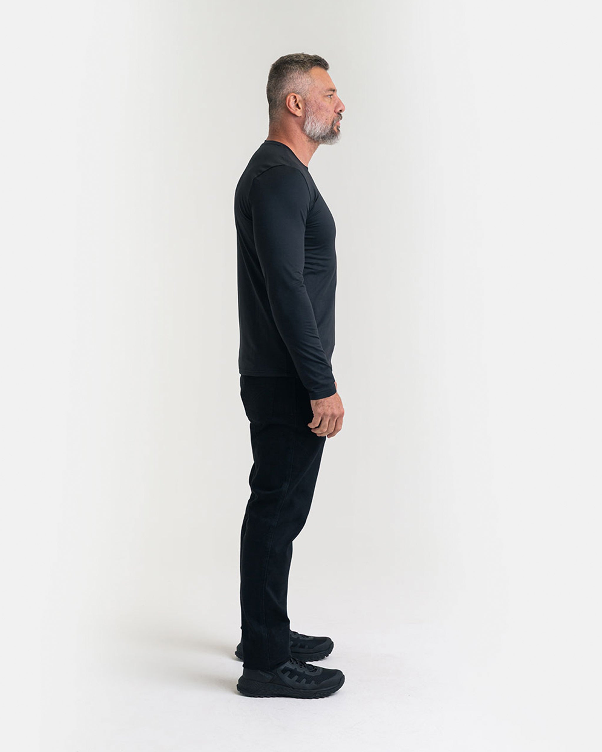 Blusa Segunda Pele Thermo Masculina - Preta