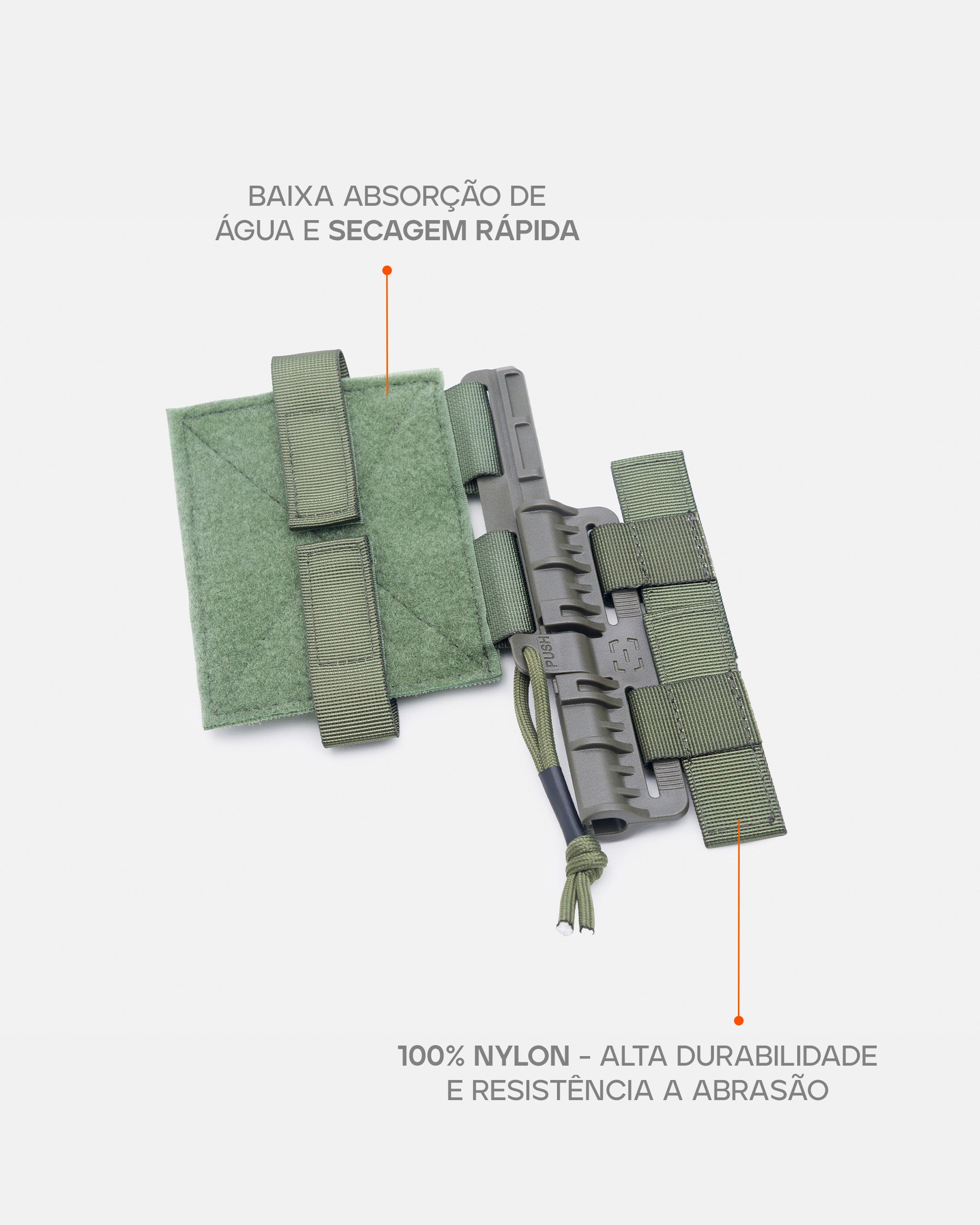 Sistema de Soltura Rápida de Coletes - Verde