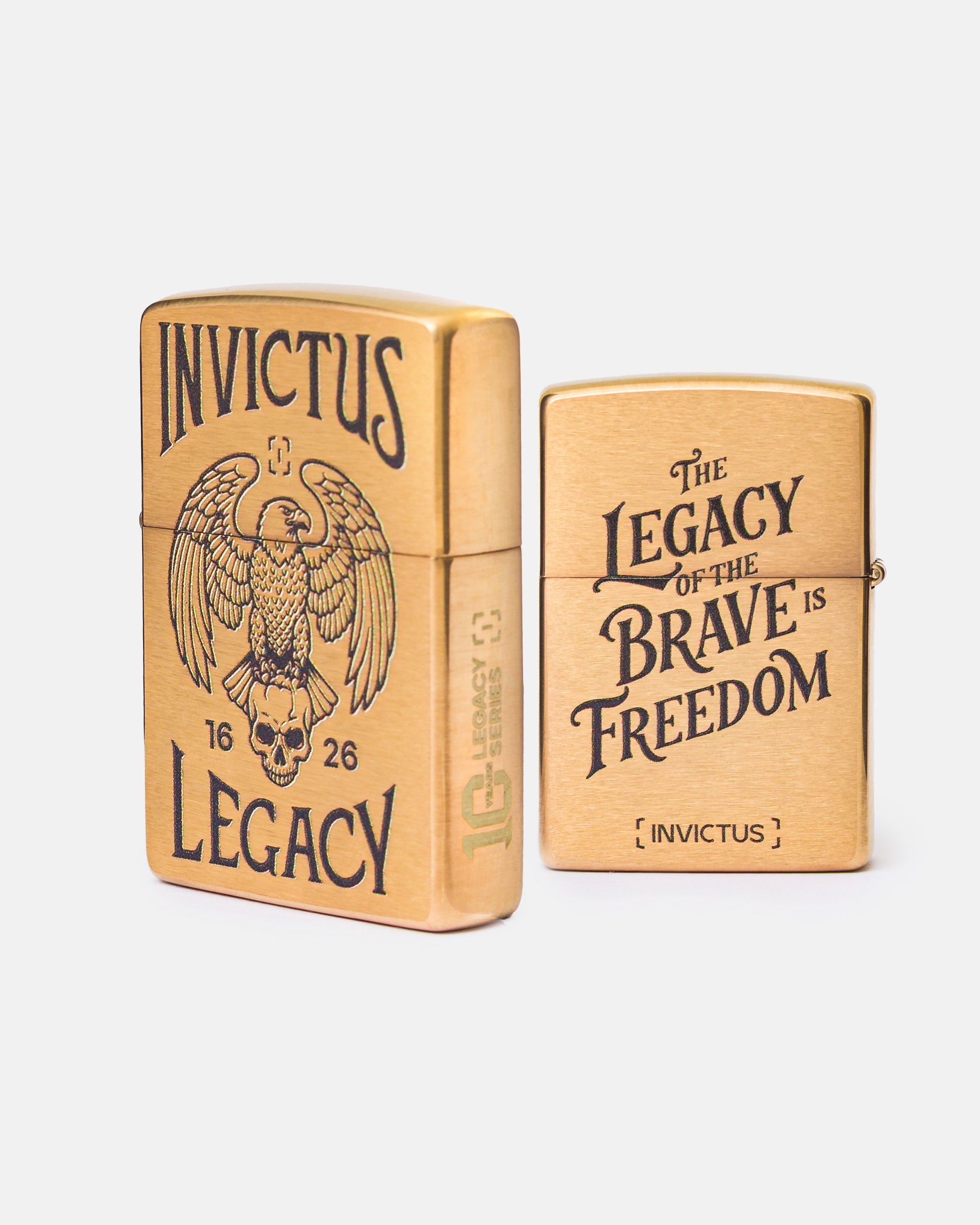 Zippo Invictus Brave - 10 Years of Courage