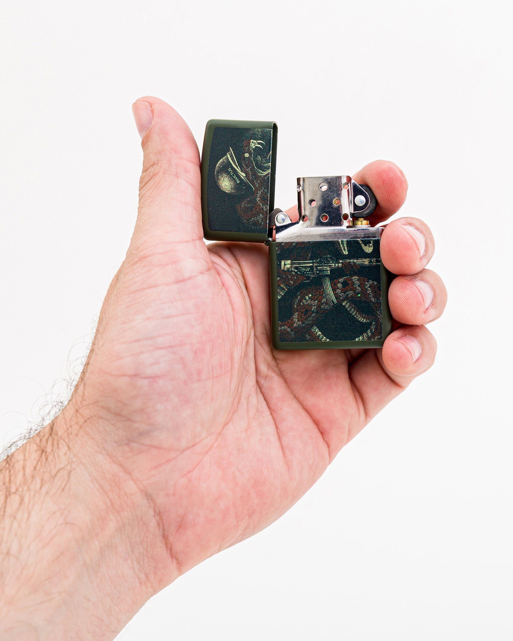 Zippo Cobra Flamejante - Edição Limitada