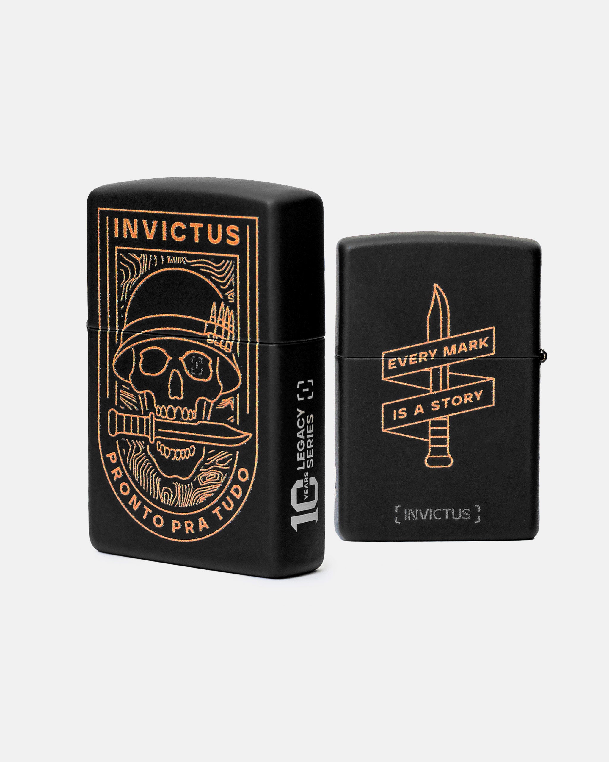 Zippo INVICTUS Story - 10 Years of Legacy | Edição Limitada