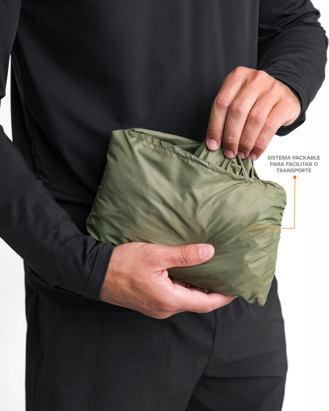 Jaqueta Corta - Vento Aerum - Verde Oliva