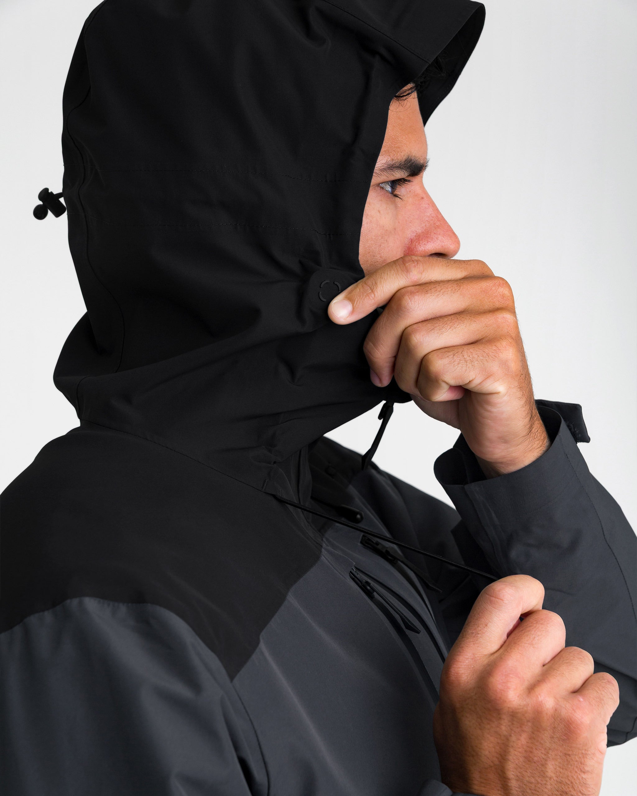 Jaqueta Overland - Chumbo e Preta - INVICTUS