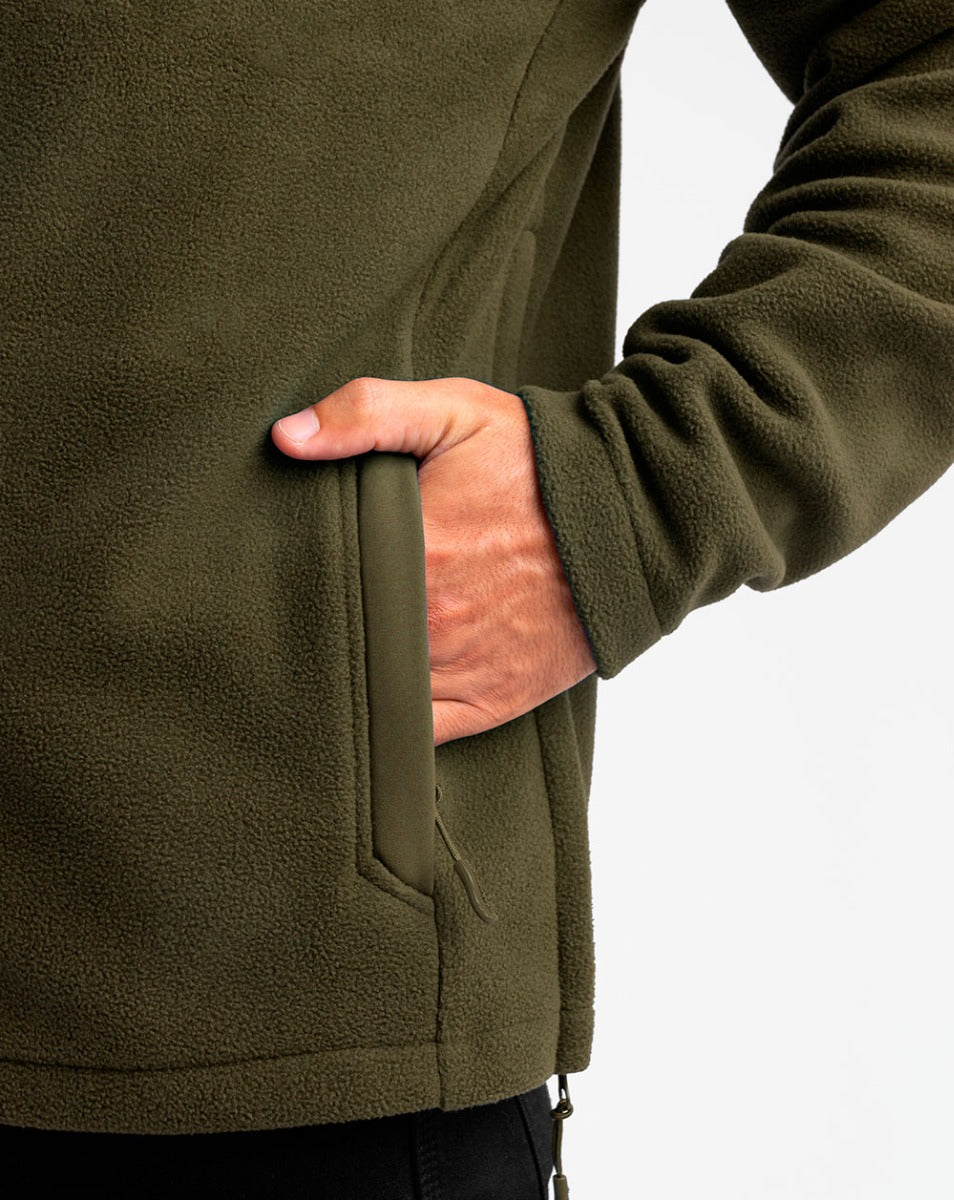 Jaqueta Fleece Snow - Verde Oliva