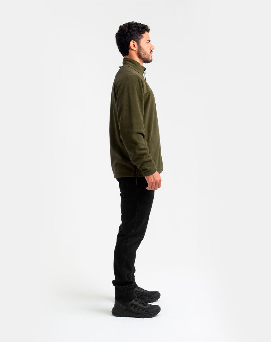 Jaqueta Fleece Snow - Verde Oliva