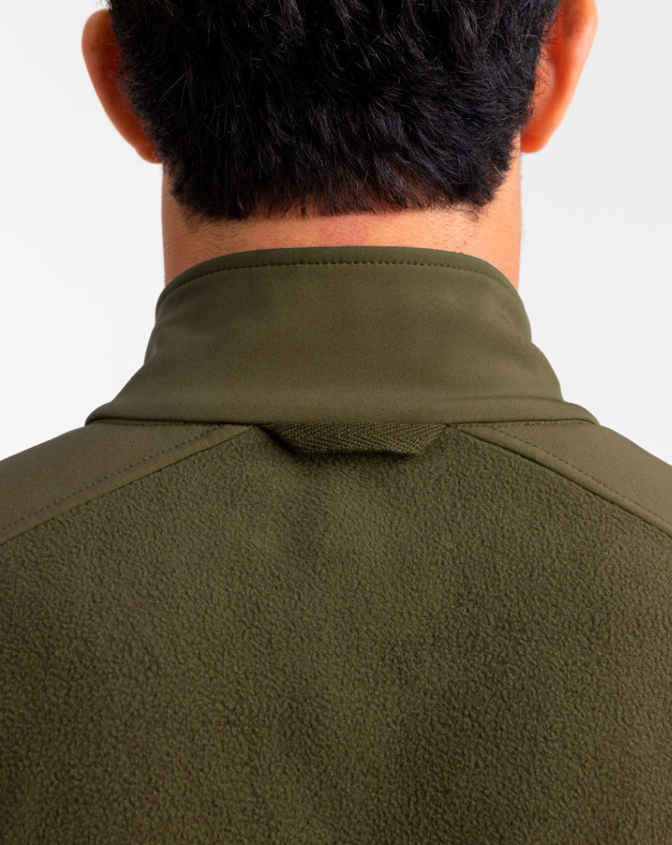 Jaqueta Fleece Snow - Verde Oliva