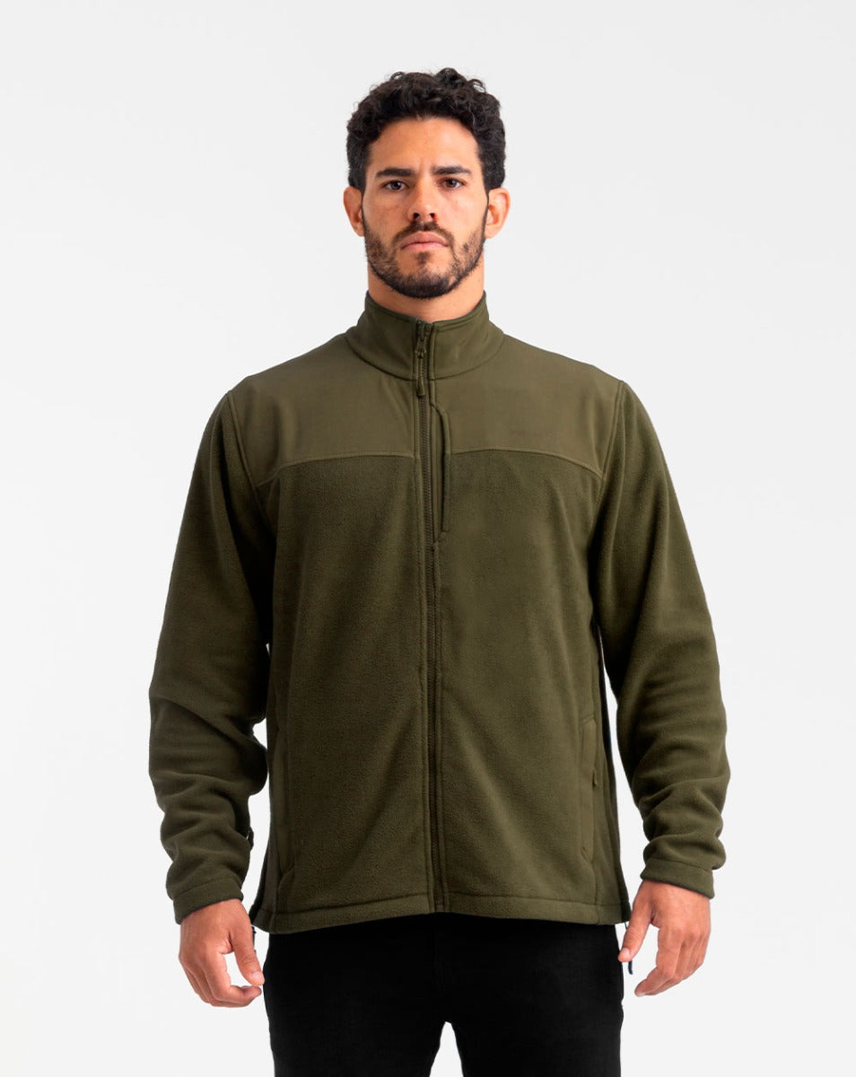 Jaqueta Fleece Snow - Verde Oliva