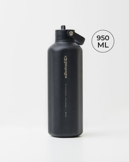 Galapagos® - Garrafa Térmica River Preta - 950ml
