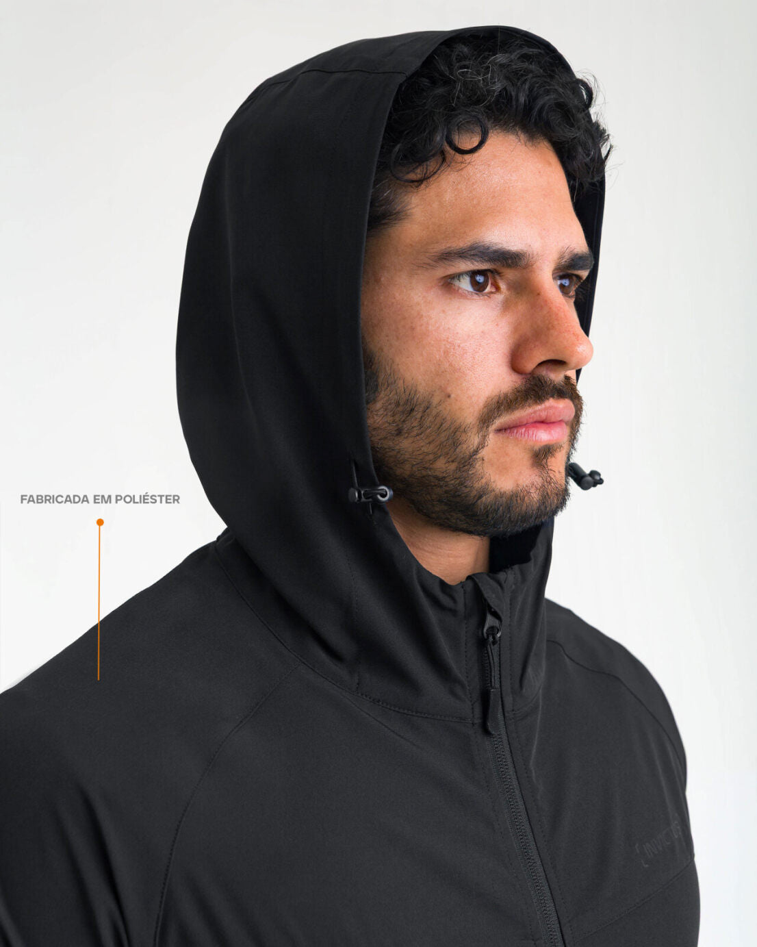 Jaqueta Corta - Vento Vortex - Preta