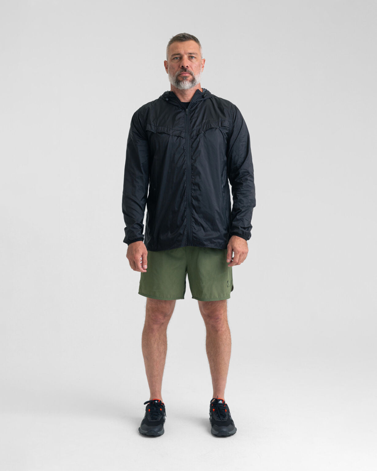 JAQUETA CORTA VENTO ACTION - PRETA