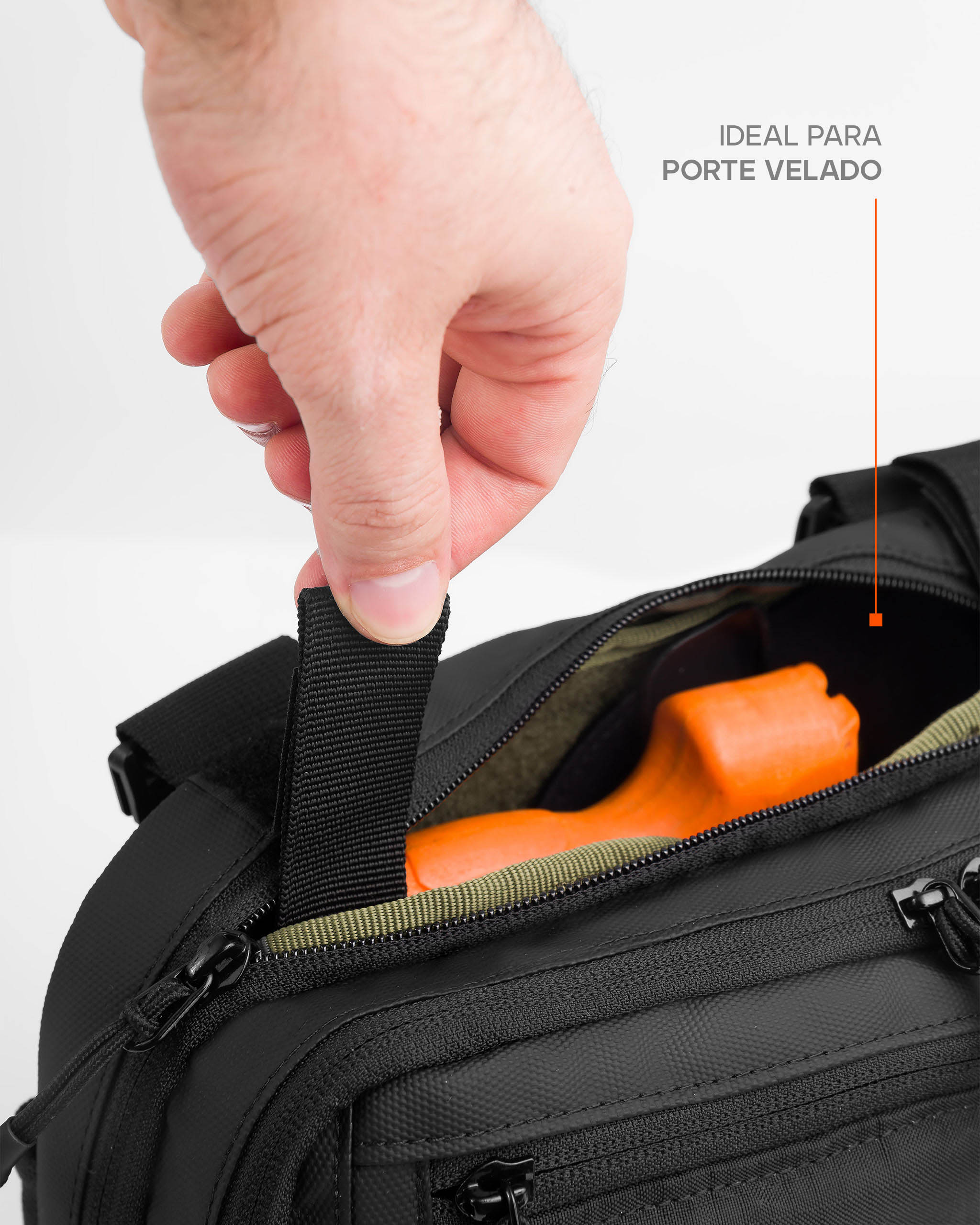 Bolsa de Peito Core Grayman - Preta