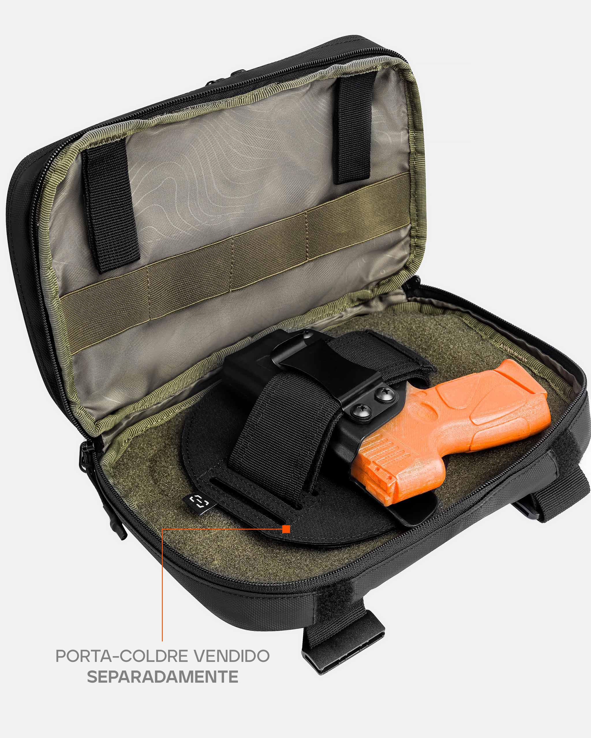 Bolsa de Peito Core Grayman - Preta