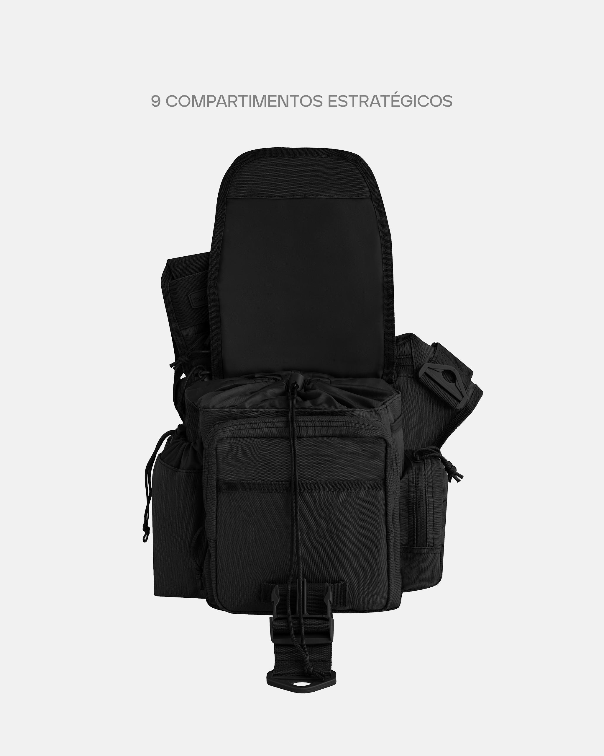 Bolsa de Ombro Urban 2.0 10L - Preta