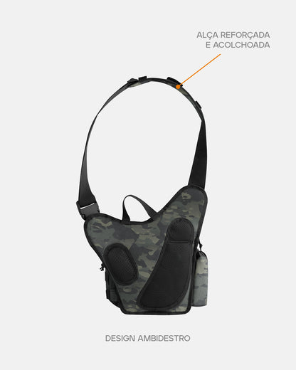 Bolsa de Ombro Urban 2.0 10L - Warskin Black
