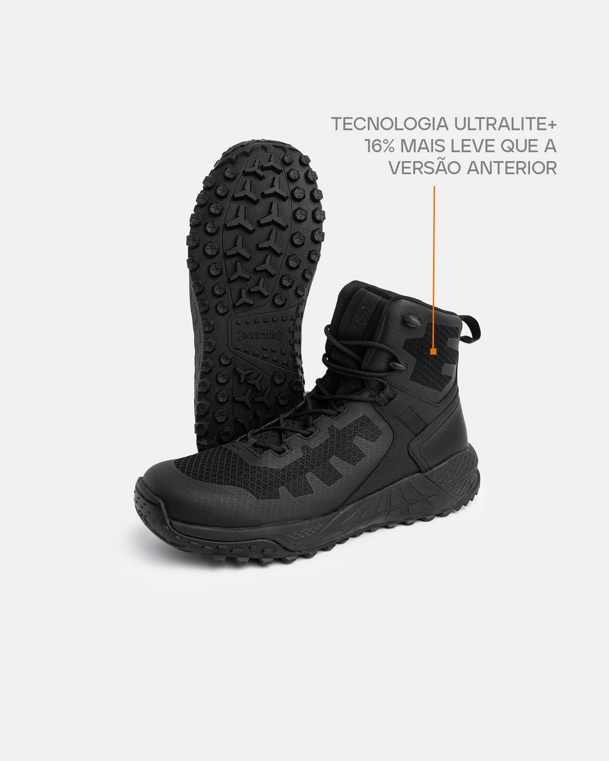 Bota Arion 2.0 6" - Preta
