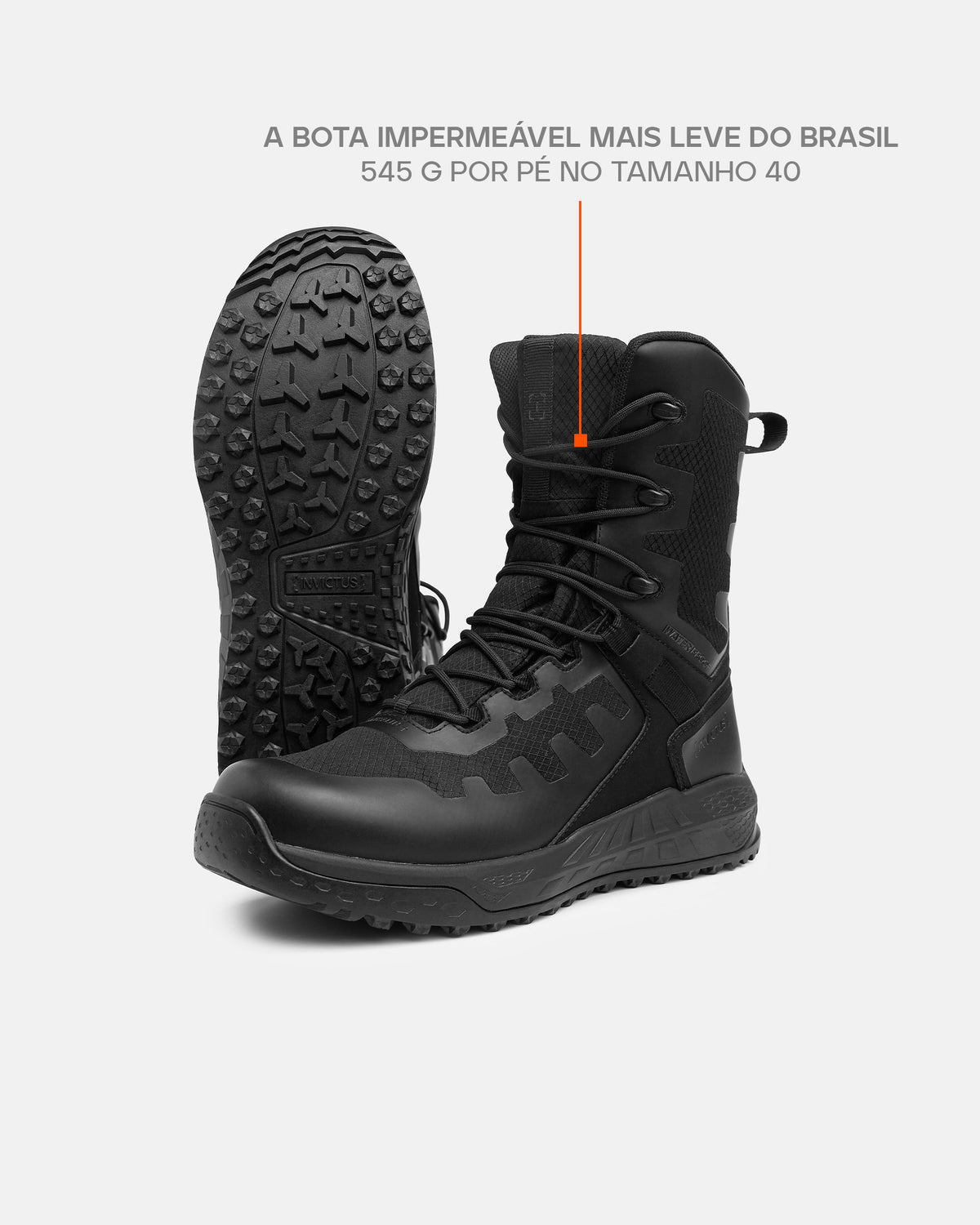 Bota Arion Dry 8” - Preta