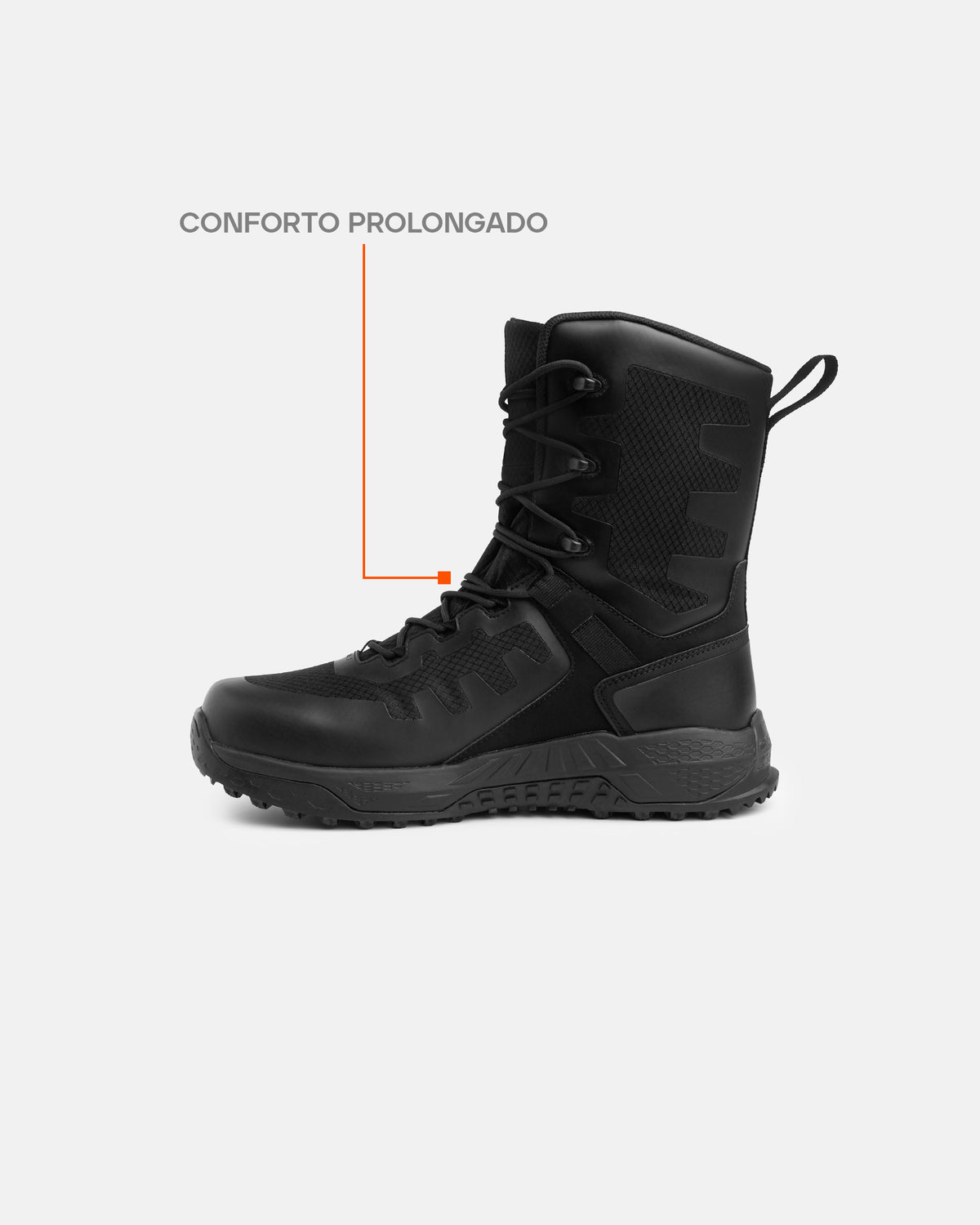 Bota Arion Dry 8” - Preta