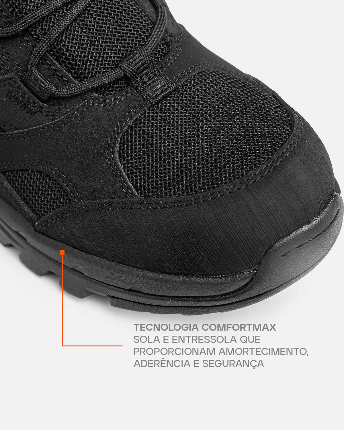 Bota Tractor Hiking 2.0 - Preta