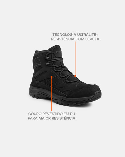 Bota Tractor Hiking 2.0 - Preta