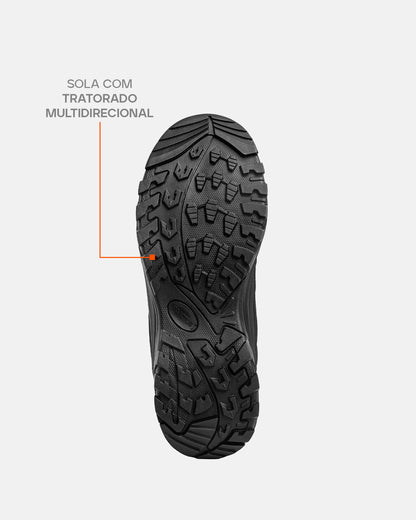 Bota Tractor Hiking 2.0 - Preta