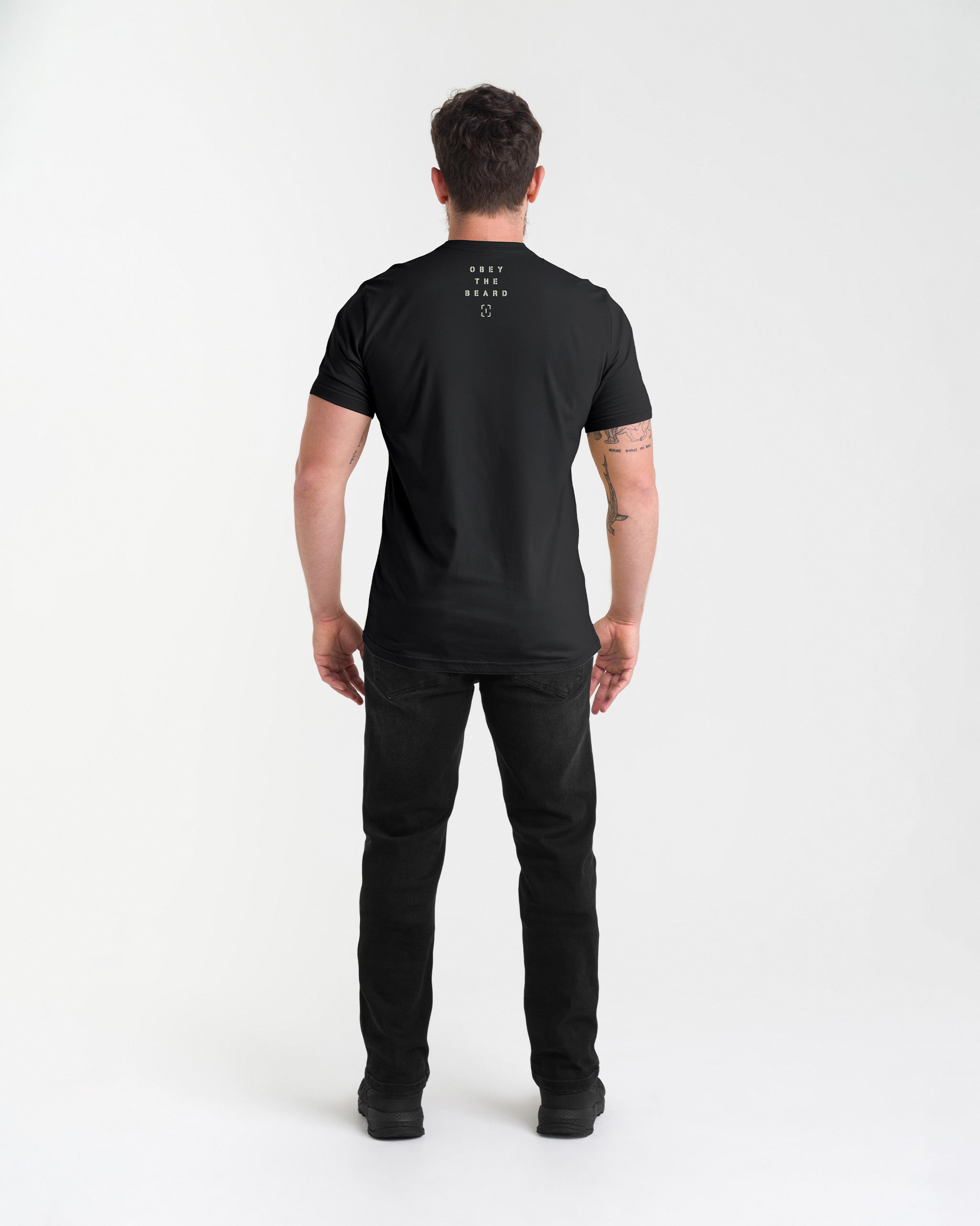 Camiseta Concept Alpha Beard - Preta