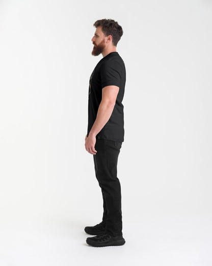 Camiseta Concept Alpha Beard - Preta