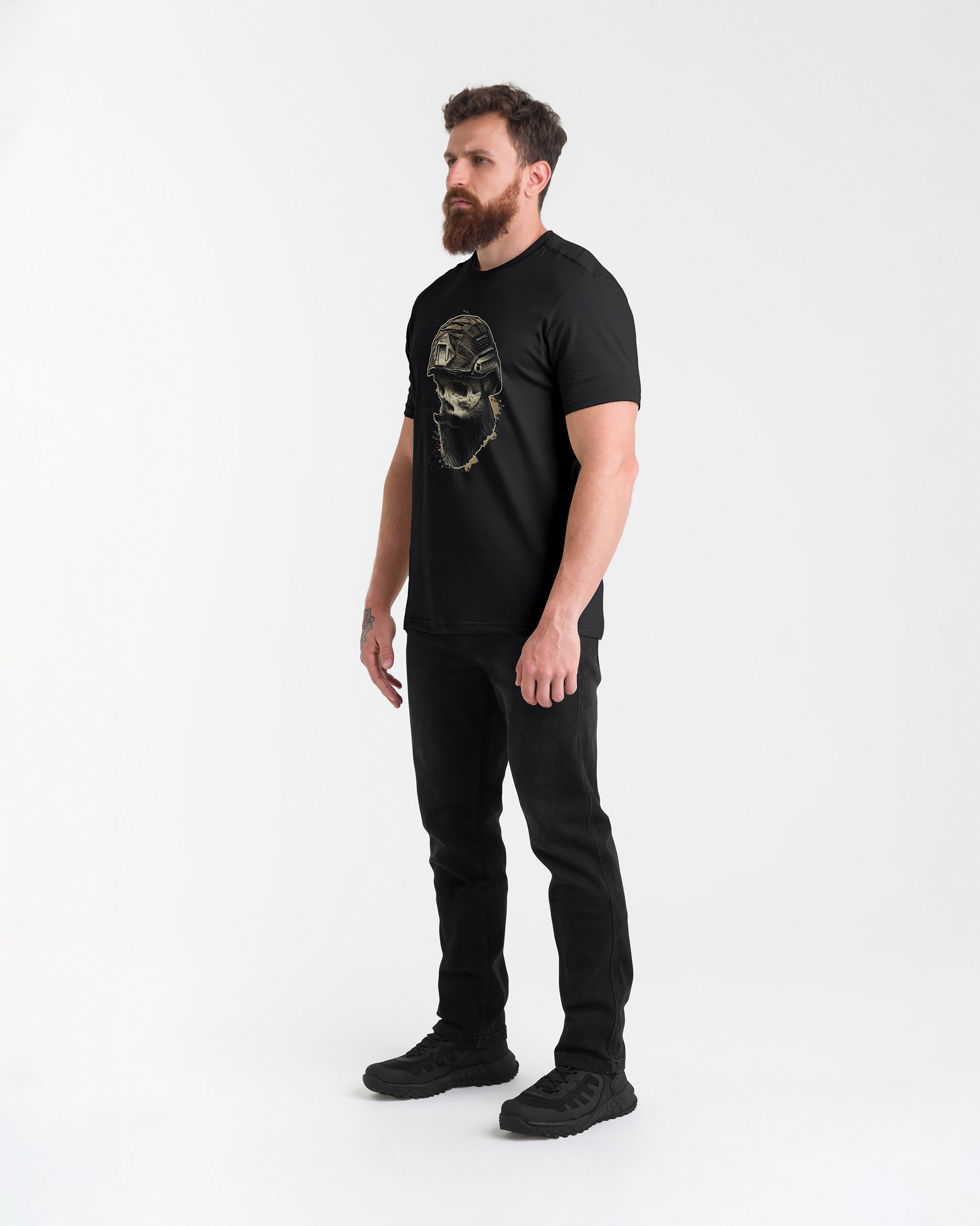 Camiseta Concept Alpha Beard - Preta