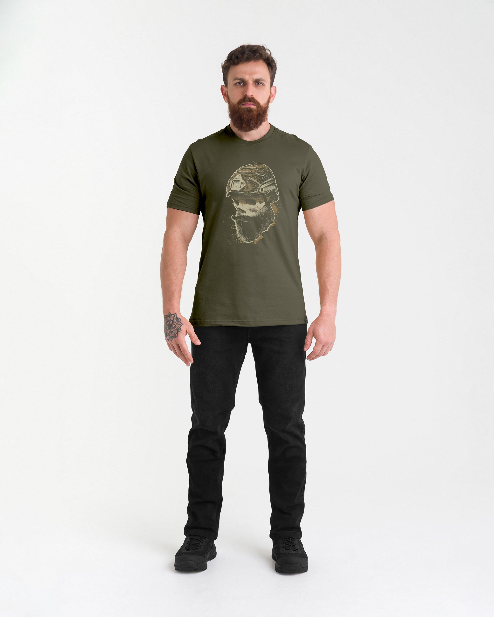 Camiseta Concept Alpha Beard - Verde