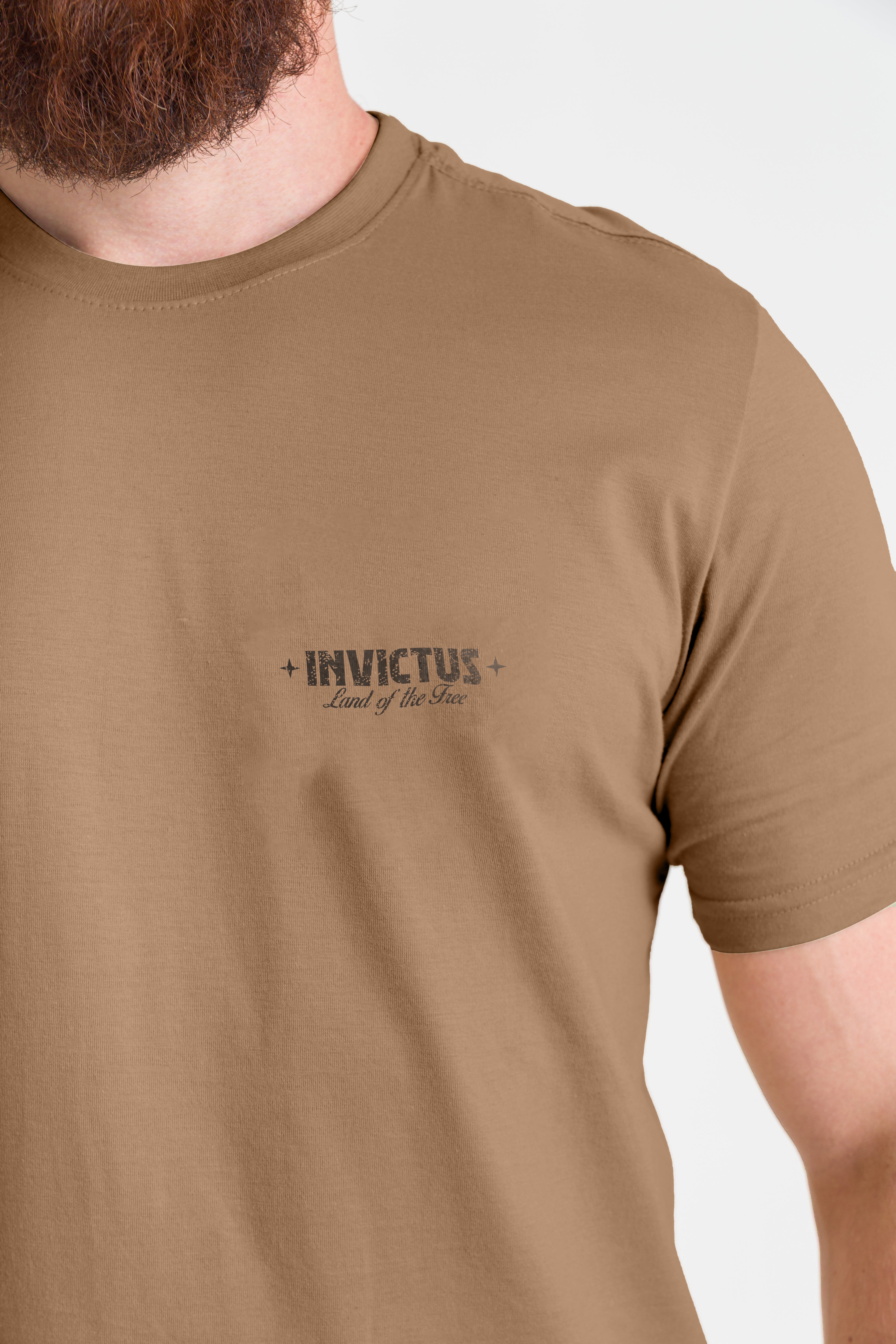 Camiseta Concept Don’t Tread Flag - Marrom