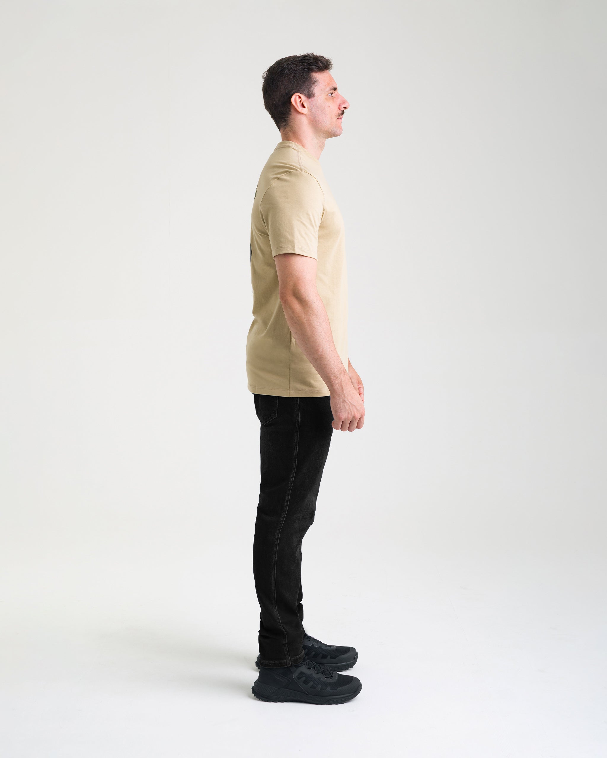 Camiseta Concept DTOM Classic 10 anos - Cáqui