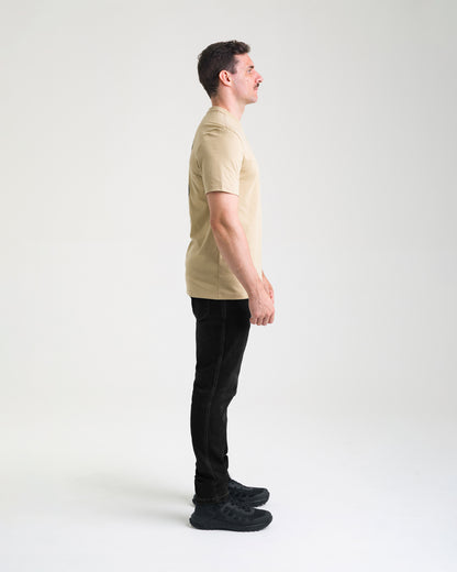 Camiseta Concept DTOM Classic 10 anos - Cáqui