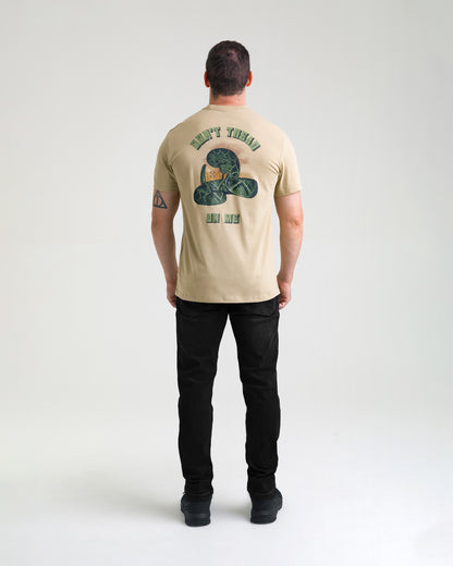 Camiseta Concept DTOM Classic 10 anos - Cáqui