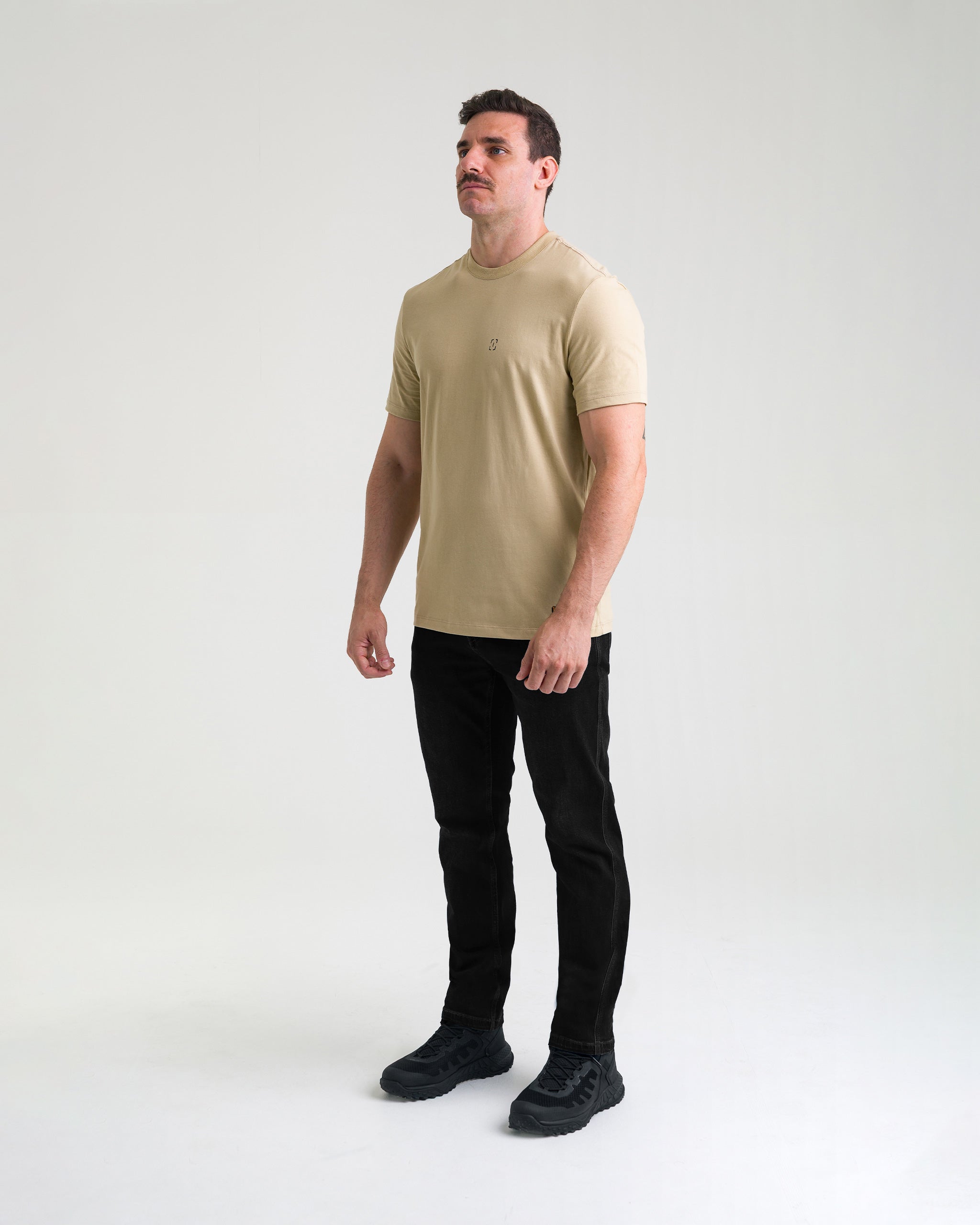 Camiseta Concept DTOM Classic 10 anos - Cáqui