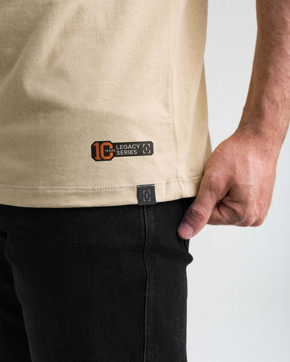 Camiseta Concept DTOM Classic 10 anos - Cáqui