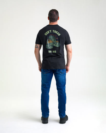 Camiseta Concept DTOM Classic 10 anos - Preta - INVICTUS