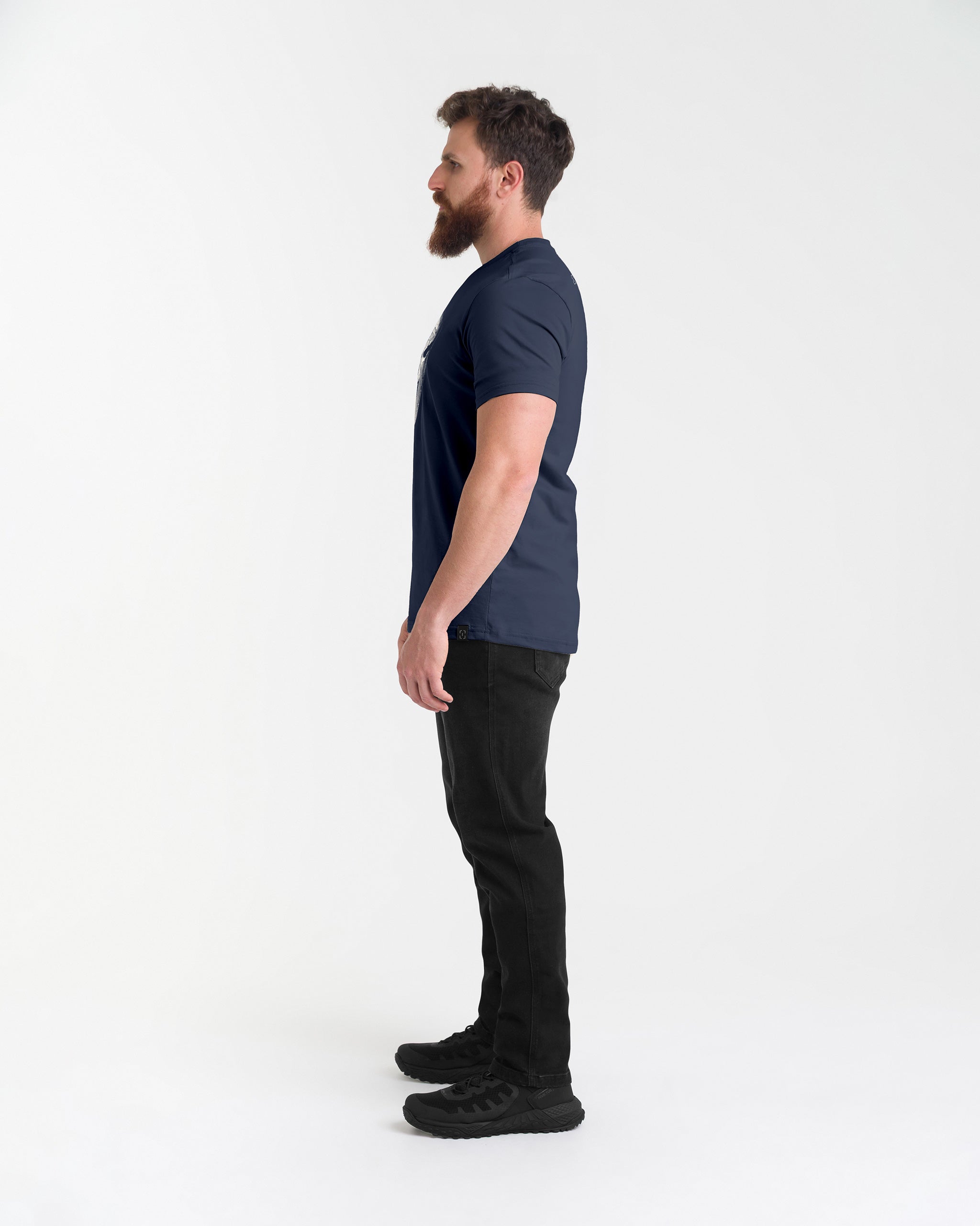 Camiseta Concept Forged In Steel - Azul Marinho