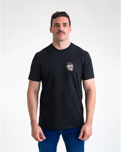 Camiseta Concept Give Me Coffee Masculina - Preta - INVICTUS