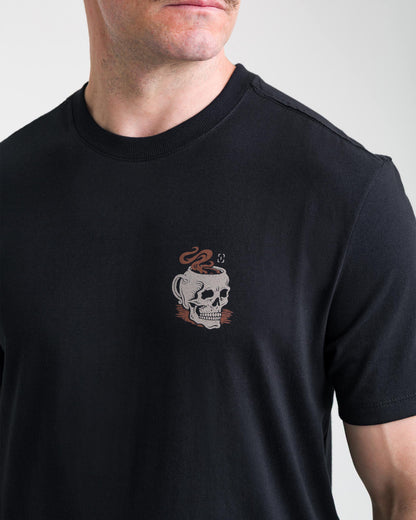 Camiseta Concept Give Me Coffee Masculina - Preta - INVICTUS