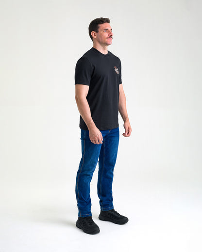 Camiseta Concept Give Me Coffee Masculina - Preta - INVICTUS