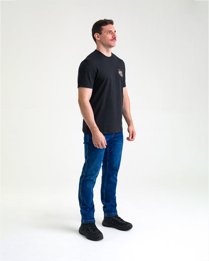 Camiseta Concept Give Me Coffee Masculina - Preta - INVICTUS